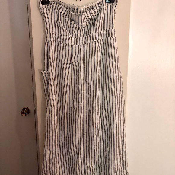 Urban Outfitters strapless striped dress - Picture 3 of 4